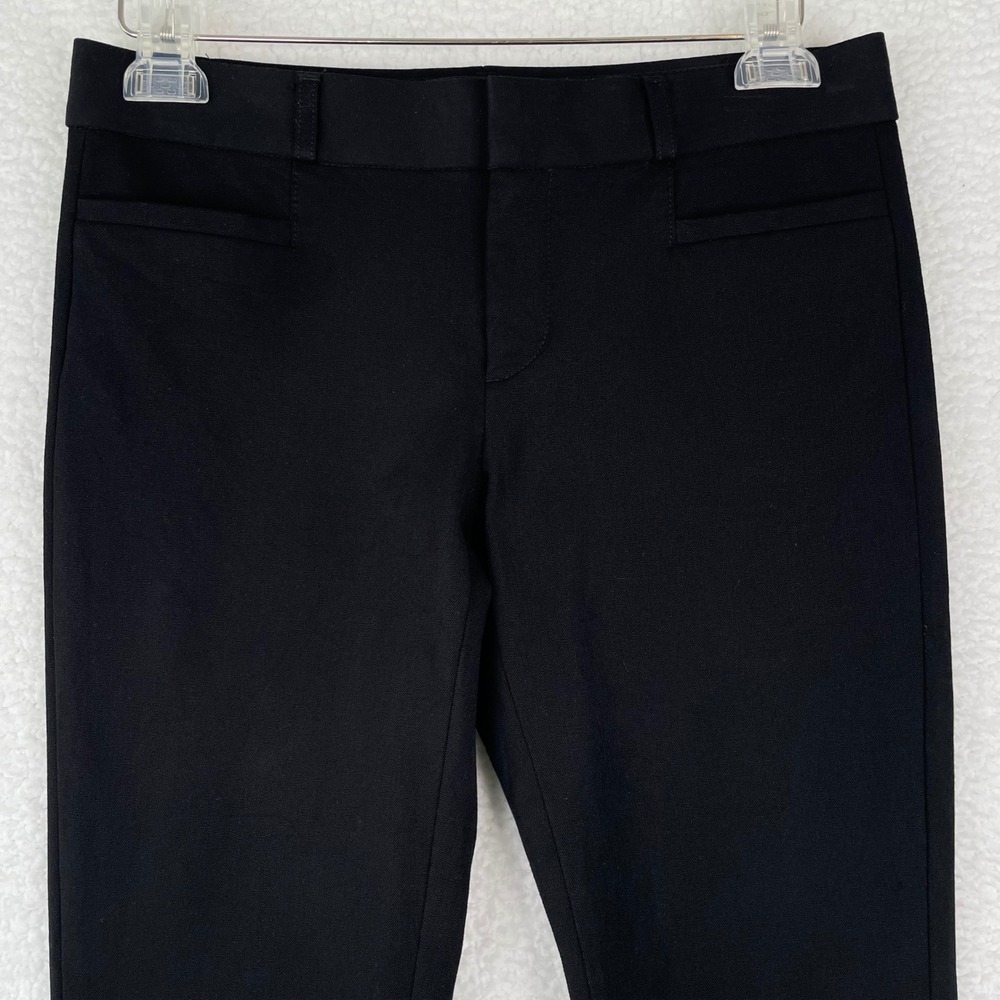 Banana Republic Sloan Fit Black Slim Ankle Pants Womens‎ Size 2 Career Office